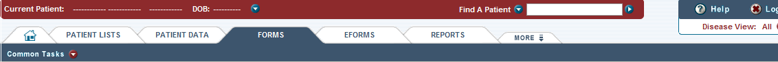 The Forms tab